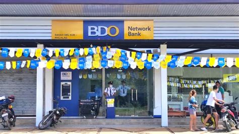 BDO NETWORK BANK HAS FINALLY .